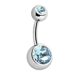 Titanium Belly Bar JEWELLERY ONLY