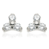 EAR LOBE PIERCINGS with Trinity Gem Labrets