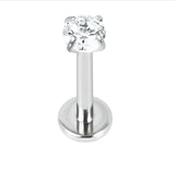 PIERCING WITH Titanium Claw Set Gem