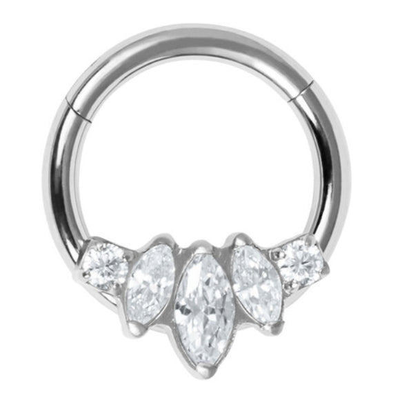 Marquise Gem Daith Ring JEWELLERY ONLY
