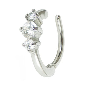 Triple Gem Rook Ring JEWELLERY ONLY