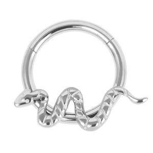 Titanium Snake Ring JEWELLERY ONLY