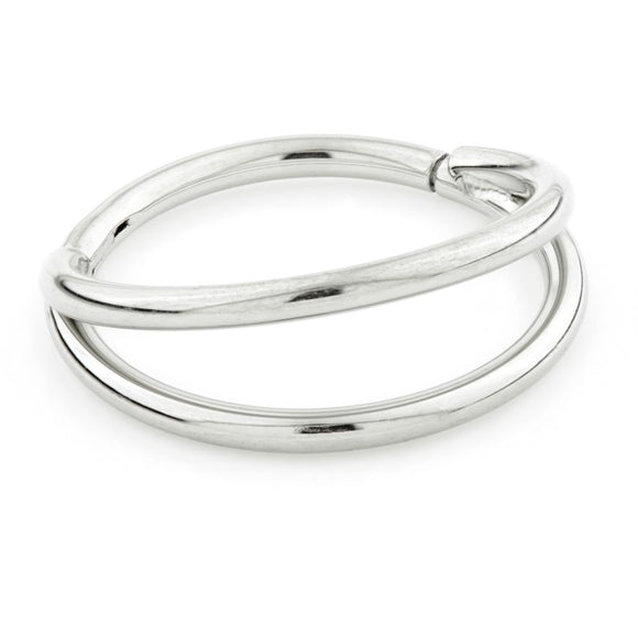 Double Banded Titanium Hinged Ring JEWELLERY ONLY