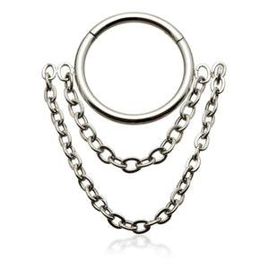 Double Chain Helix Ring JEWELLERY ONLY
